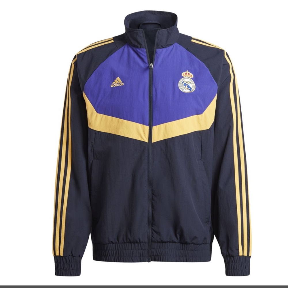 Adidas Real Madrid Woven Track Jacket